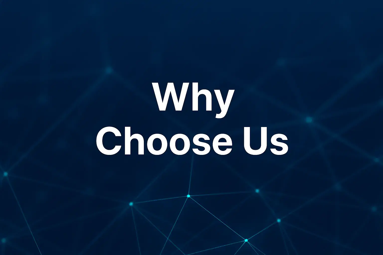 Why Choose Us